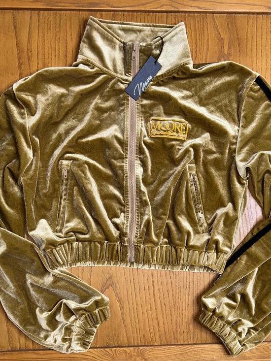 Moore Jackets & Blazers - New Women Gold Jacket from Moore Size M